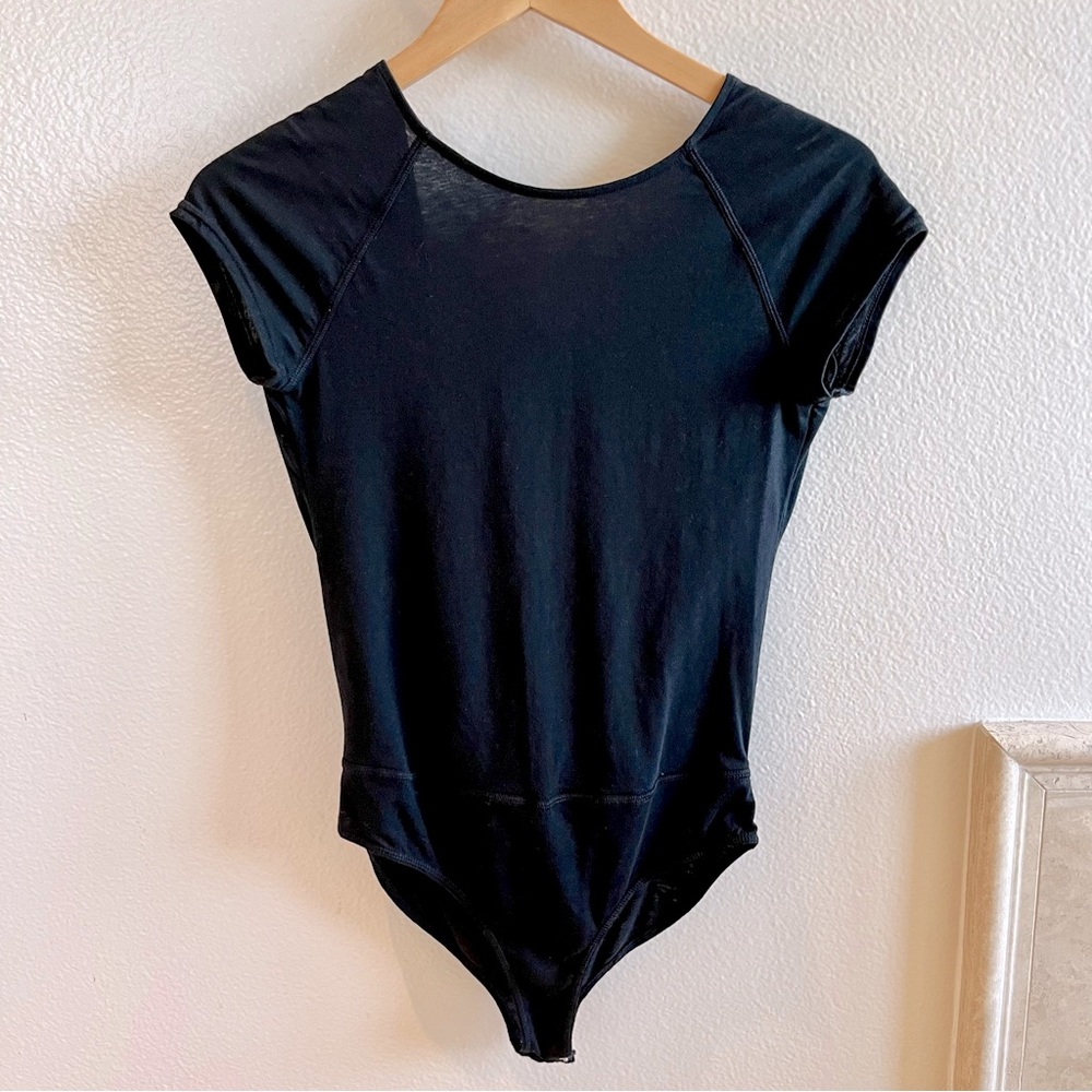 Free People Drape Back Bodysuit